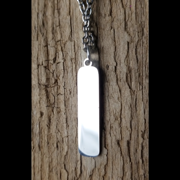 🖤 Moon Phase Stainless Steel Necklace - Picture 7 of 8